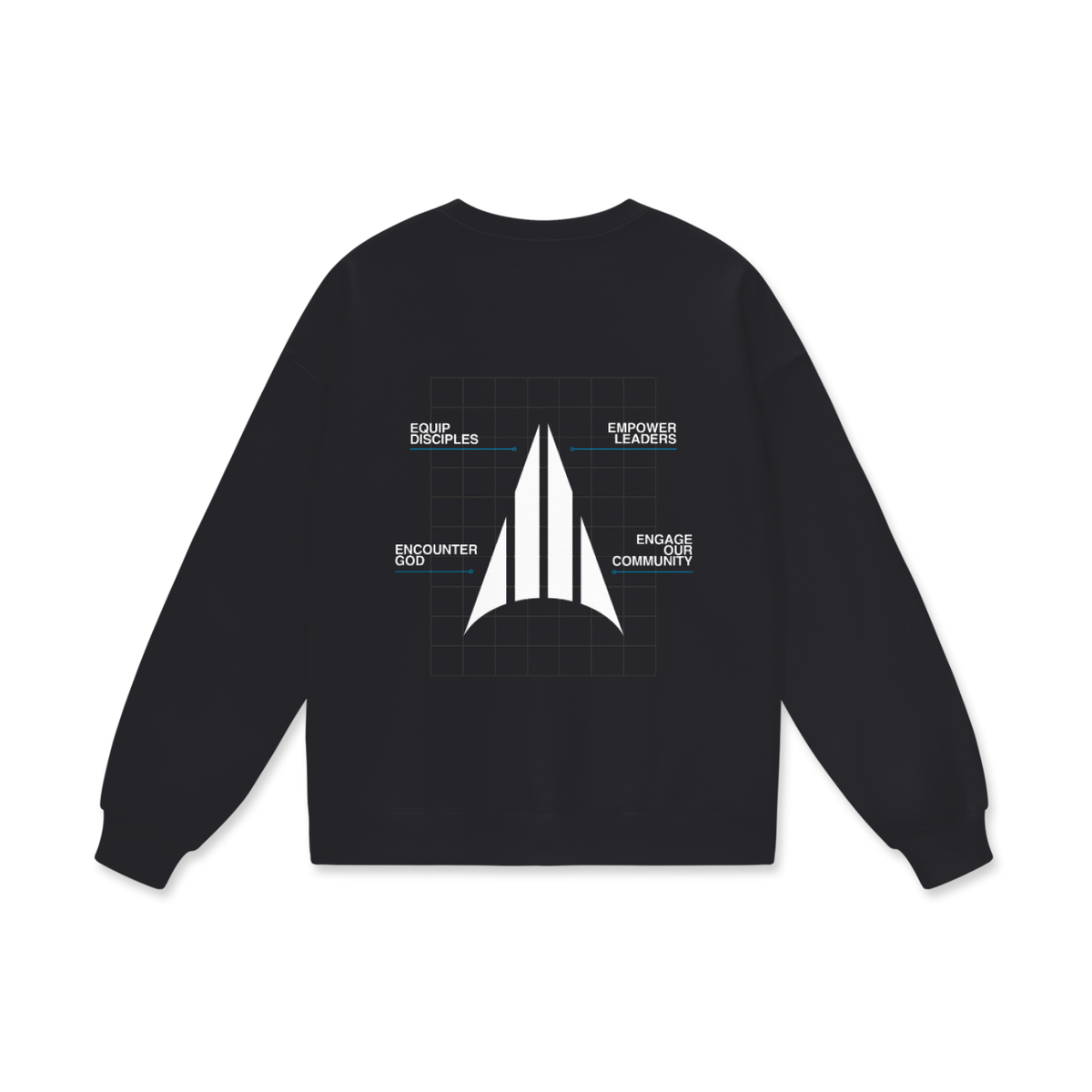 Four Pillars Big & Tall Sweatshirt - Black