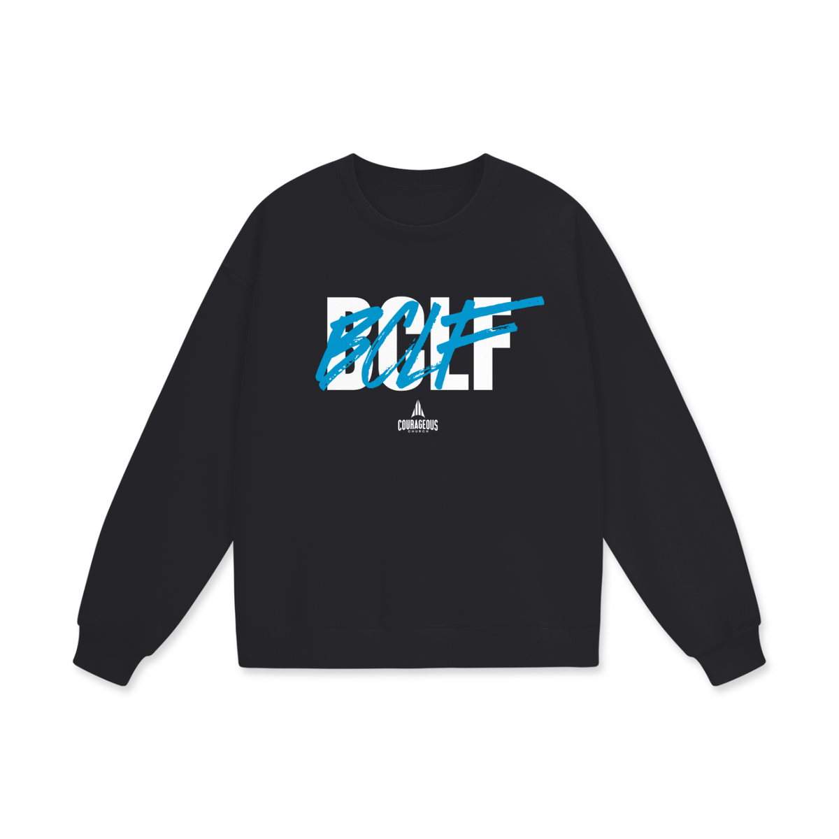 BCLF Big & Tall Sweatshirt - Black