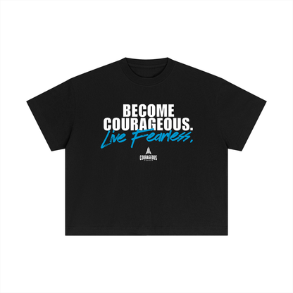 Courageous Boxy T-Shirt - Black