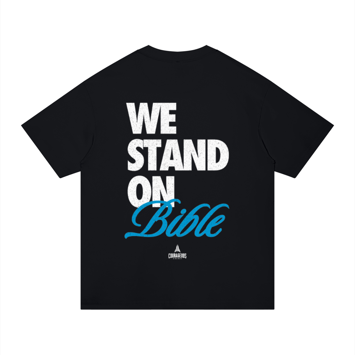 Stand on Bible Big & Tall T-Shirt - Black