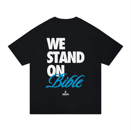 Stand on Bible Big & Tall T-Shirt - Black