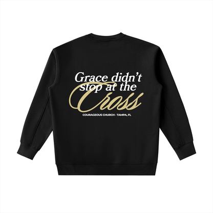 Resurrection Sunday “Grace” Essential Sweatshirt - Soft Gold