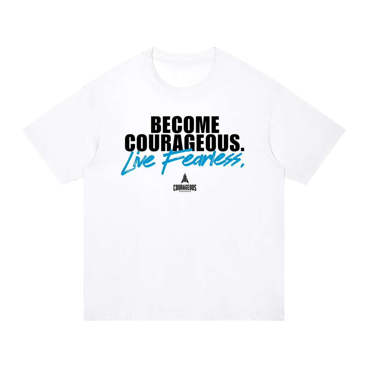Courageous Big & Tall T-Shirt - White