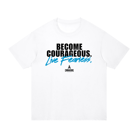 Courageous Big & Tall T-Shirt - White