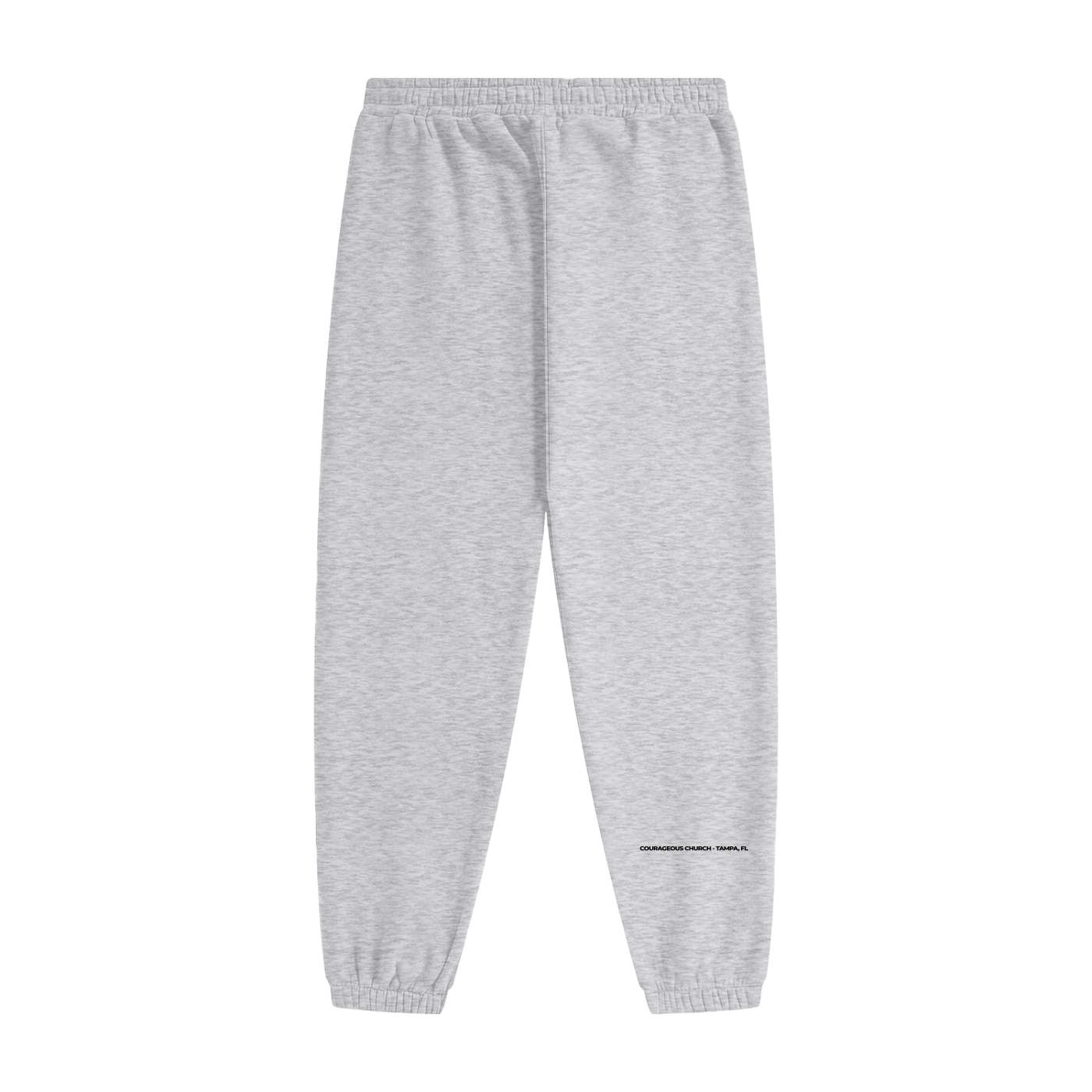 Resurrection Sunday “Still” Grey Joggers - Burgundy