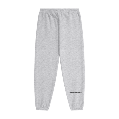 Resurrection Sunday “Still” Grey Joggers - Burgundy