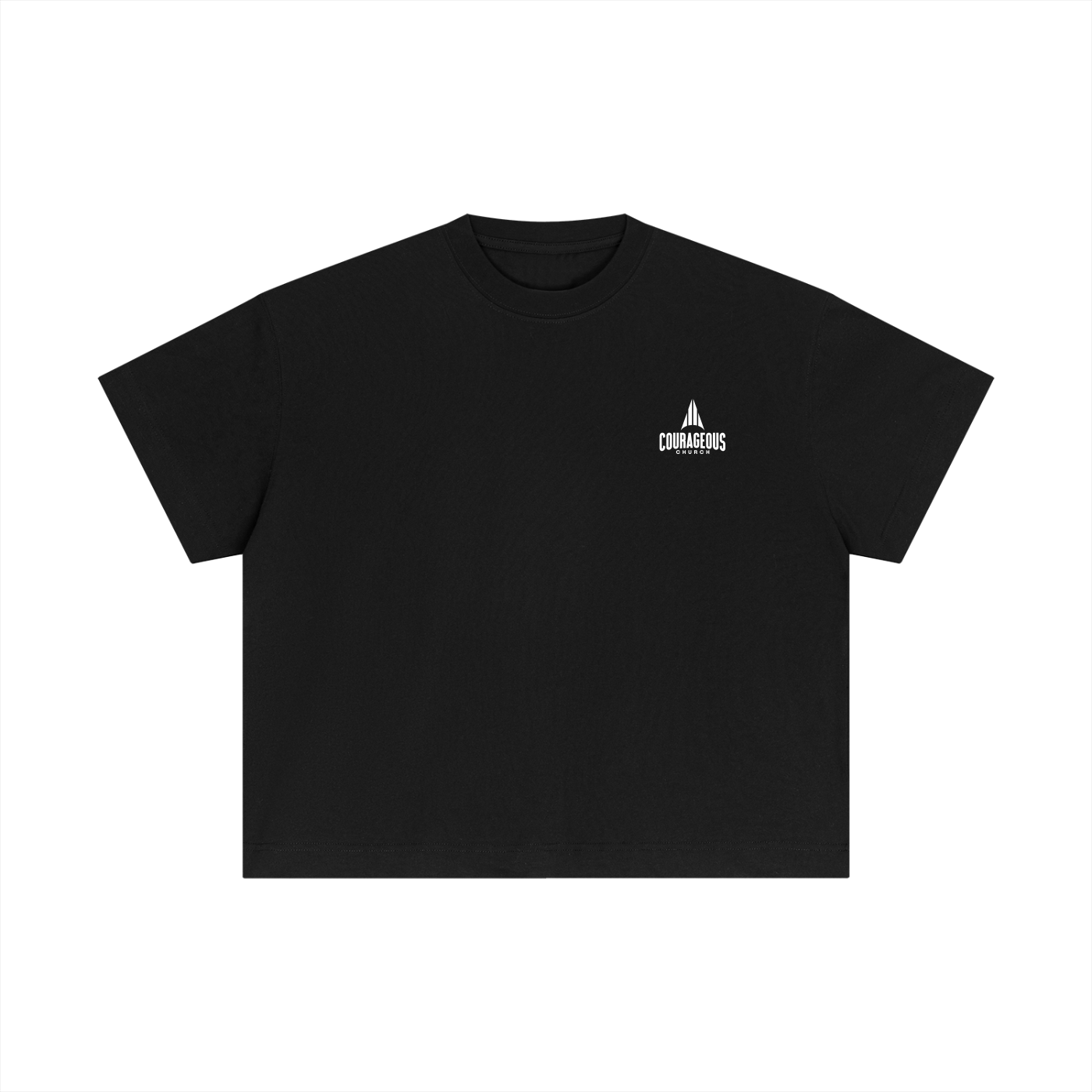 Four Pillars Boxy T-Shirt - Black