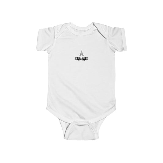 Four Pillars Onesie - White