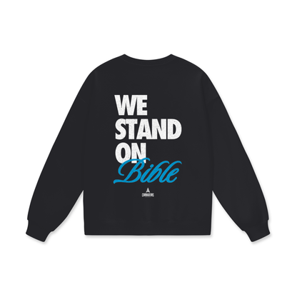 Stand on Bible Big & Tall Sweatshirt - Black