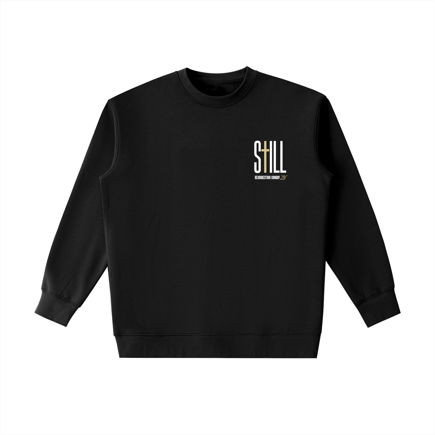 Resurrection Sunday “Grace” Essential Sweatshirt - Soft Gold