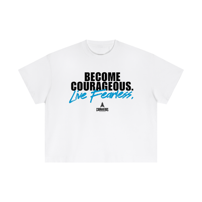 Courageous Boxy T-Shirt - White