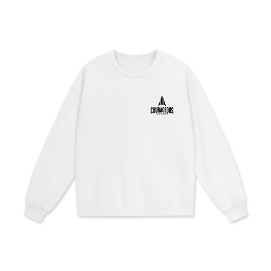 Four Pillars Big & Tall Sweatshirt - White