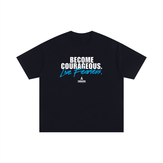 Courageous Big & Tall Oversized T-Shirt - Black