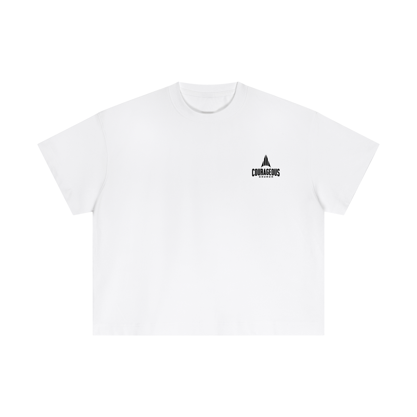 Four Pillars Boxy T-Shirt - White