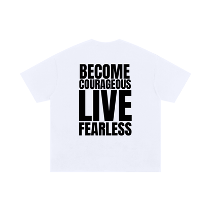 BCLF Big & Tall Oversized T-Shirt - White