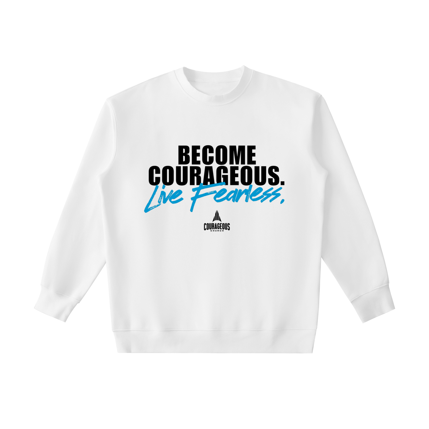 Courageous Sweatshirt - White