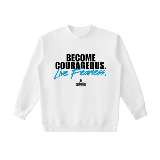 Courageous Sweatshirt - White