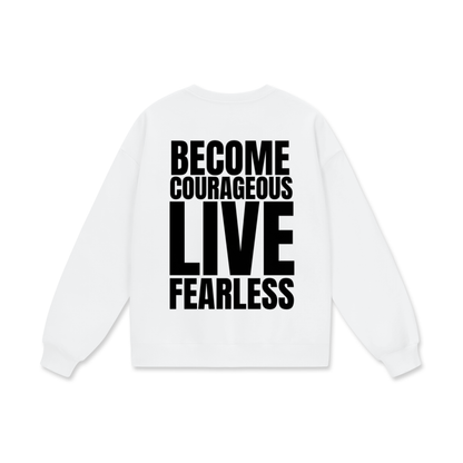 BCLF Big & Tall Sweatshirt - White
