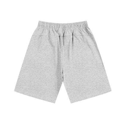 Resurrection Sunday “Still” Grey Cotton Shorts - Burgundy